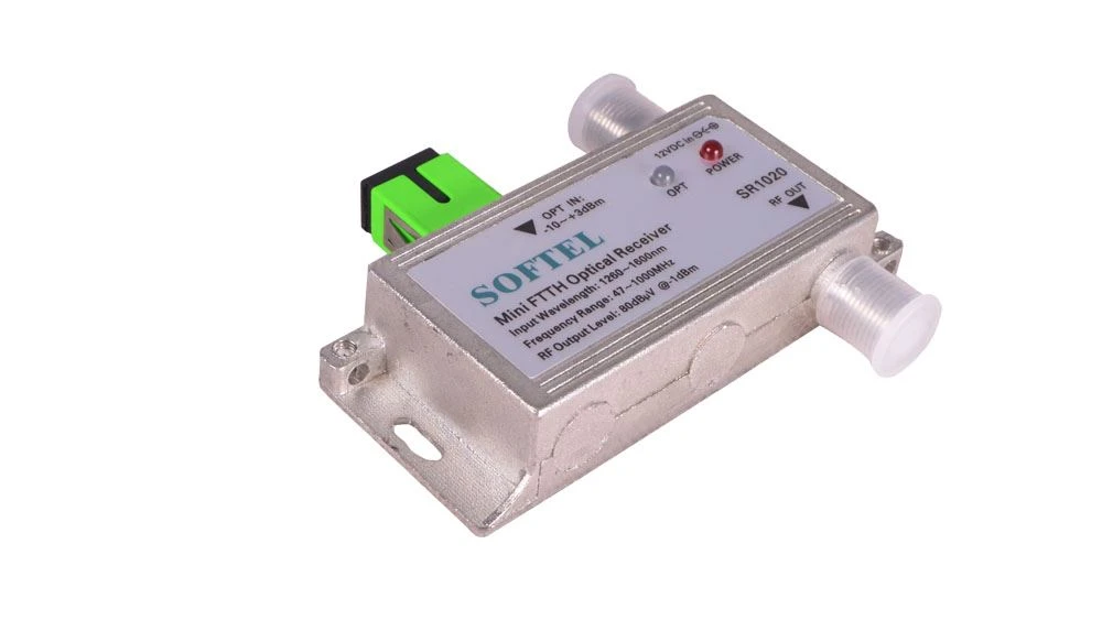 low noice catv node with AGC