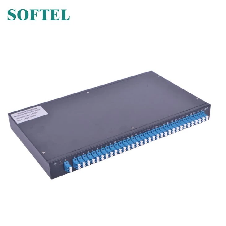 1U rack Mount PLC splitter