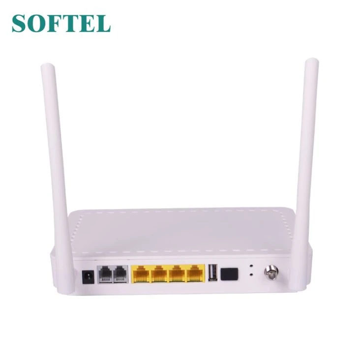 1GE 3FE CATV Wifi GPON ONT với 2 chậu