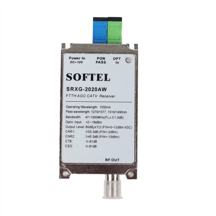 10G Fiber Optic Catv Receiver